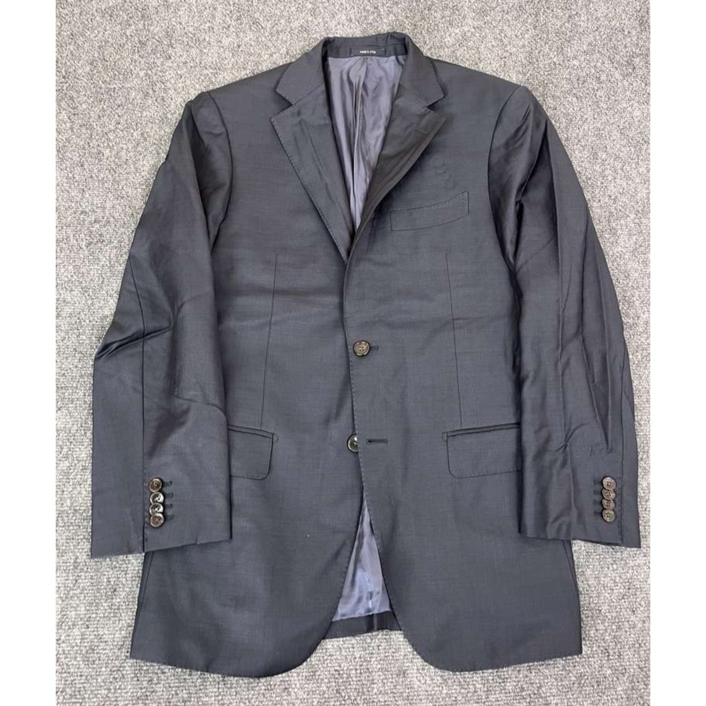 Suitsupply Blazer Mens 40R Navy Blue Pure Wool Napoli Single Breasted Perennial